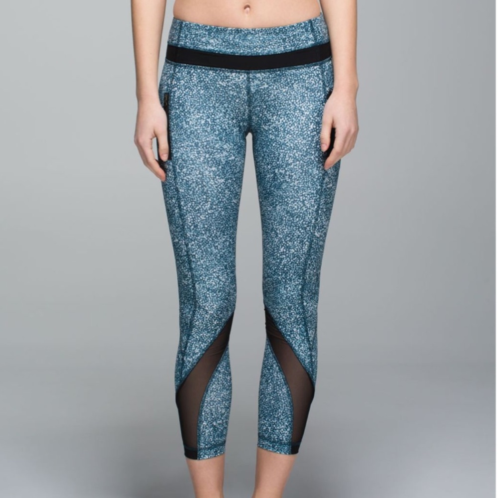 Lululemon Inspire Tight II Pebble Print Parfait
